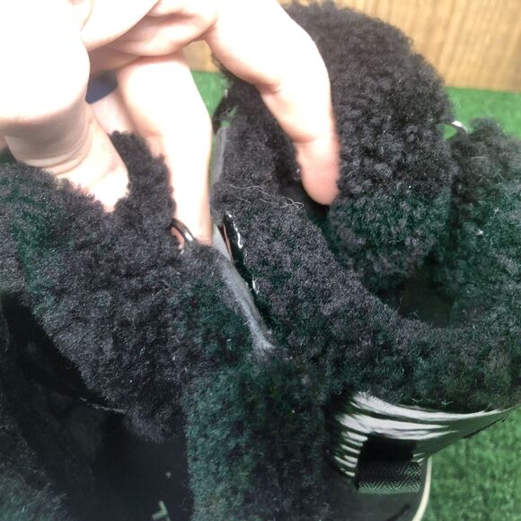 NEW Sorel Whitney Short Lace Patent Black Boots LL3433-010 Women's7.5Waterproof - Picture 8 of 14